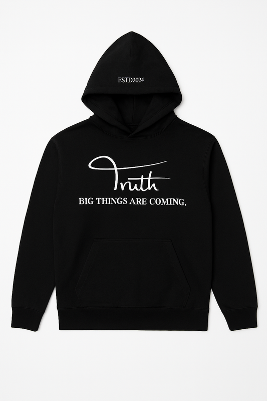 TRUTH big things are coming oversized Hoodie