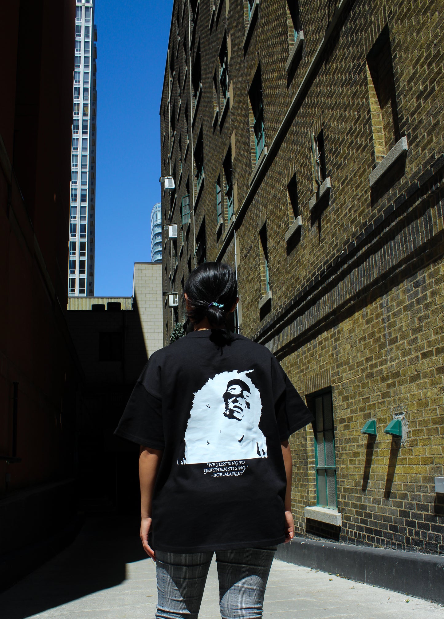 Bob Marley Premium Heavyweight Oversized T shirt