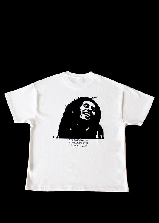 Bob Marley Premium Heavyweight Oversized T shirt
