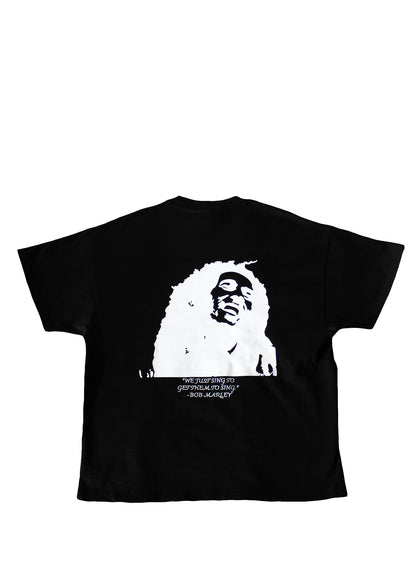 Bob Marley Premium Heavyweight Oversized T shirt