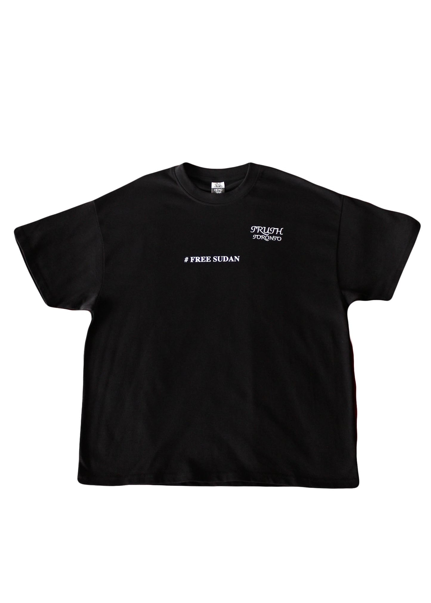 Free Sudan Premium Heavyweight Oversized T shirt